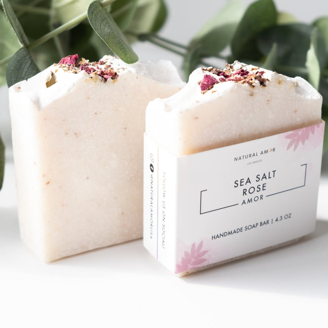 Sea Salt Rose Soap Bar