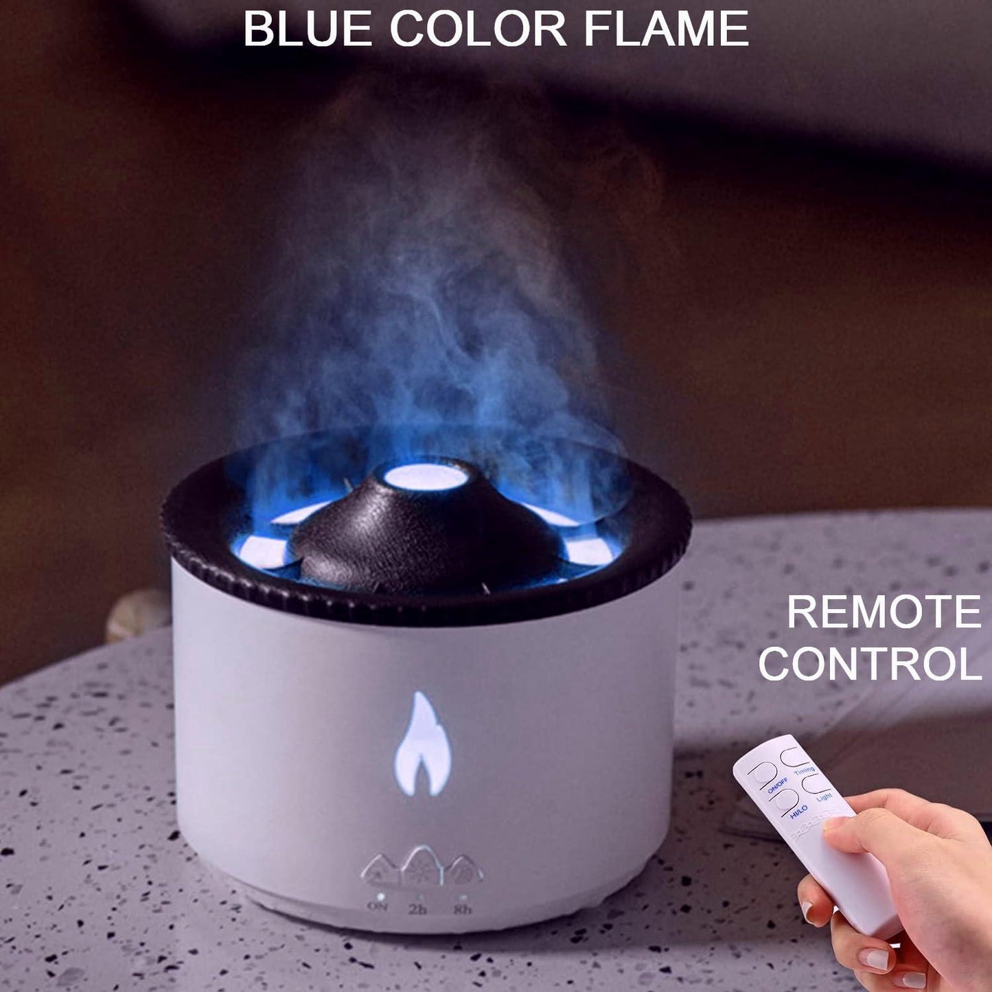 Volcano Diffuser for Essential Oils Aromatherapy Volcano Humidifier