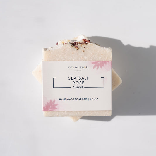 Sea Salt Rose Soap Bar