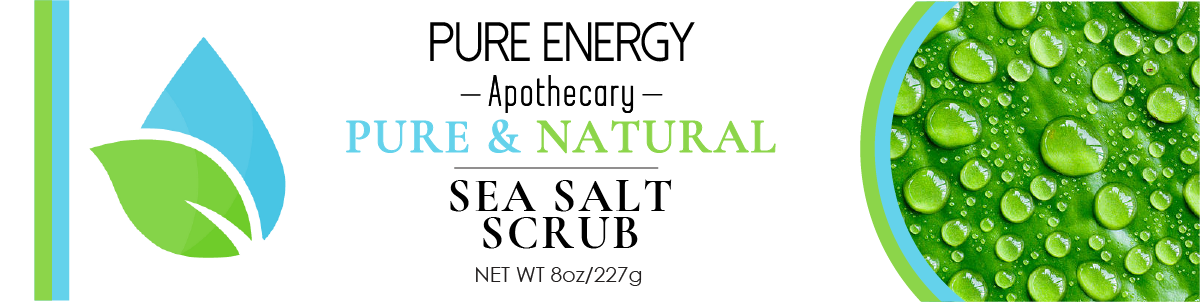 Sea Salt Scrub (Pure & Natural)