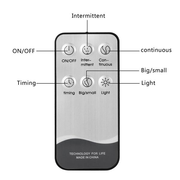 120ML Color Cycling Aroma Diffuser with Remote Controller