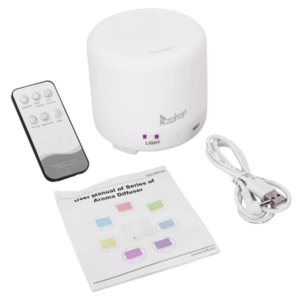 120ML Color Cycling Aroma Diffuser with Remote Controller