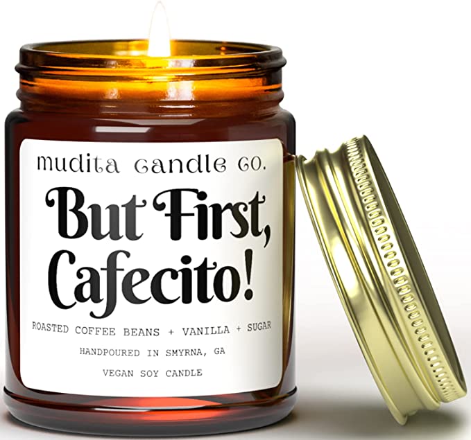 But First, Cafecito! (Coffee Vanilla Soy Candle)