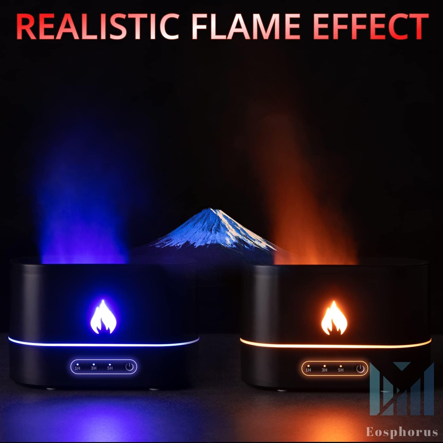 Eosphorus Flame Diffuser for Essential Oils Aromatherapy Flame