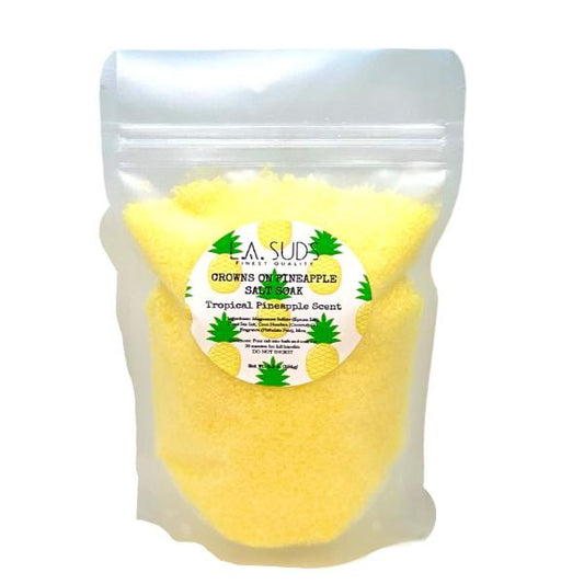 Crowns On Pineapple Salt Soak